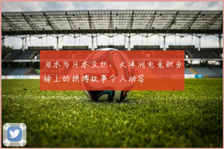 泪水与汗水交织，大洋洲电竞积分榜上的拼搏故事令人动容